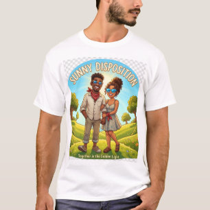 Camiseta de disposición soleada