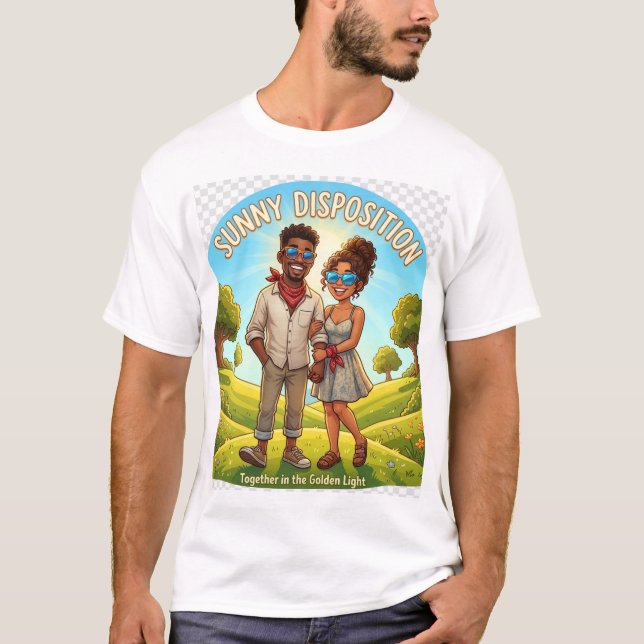 Camiseta de disposición soleada (Anverso)