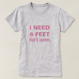 Camiseta de distancia social