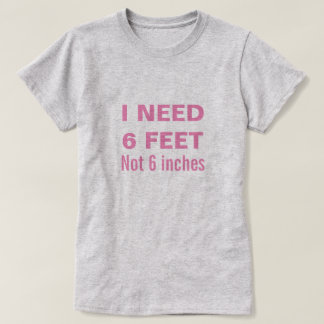Camiseta de distancia social