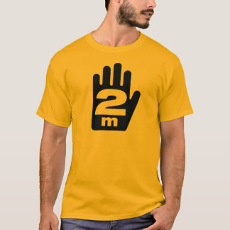 Camiseta de distanciamiento social de "2 m" - GRAN