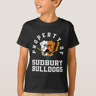 Camiseta De diversión de bulldog de Sudbury 1 
