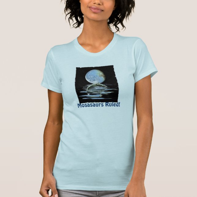 Camiseta de diversión de la prehistoria de MOSAUR  (Anverso)