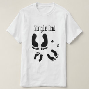 Camiseta de diversión de papá único