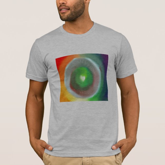 Camiseta de diverso universo (Anverso)
