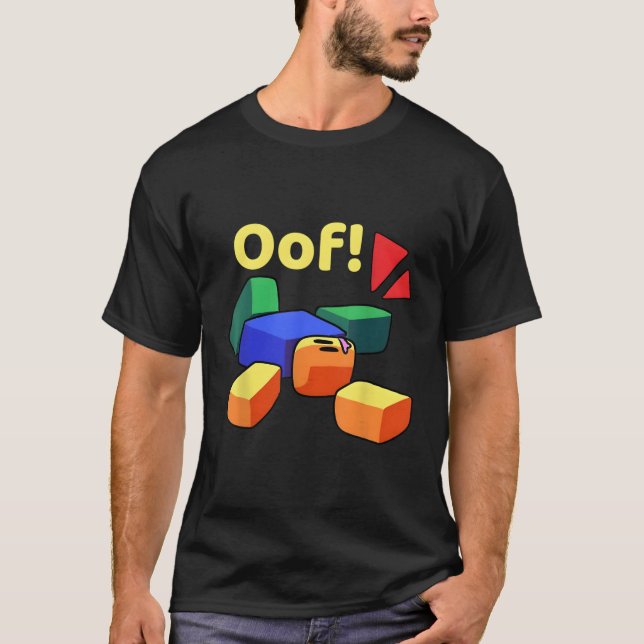 Camiseta De Divertidos Regalos Blox Noob Gamer Para Jugador (Anverso)