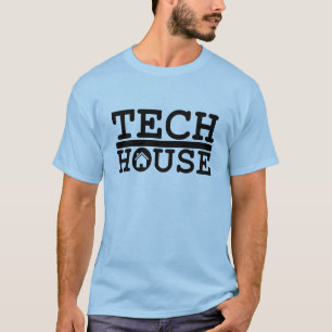 Camiseta de DJ de la tecnología de la casa de la música