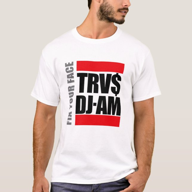 CAMISETA DE DJ EDUN DE LOS HOMBRES DE GALLETTI (Anverso)