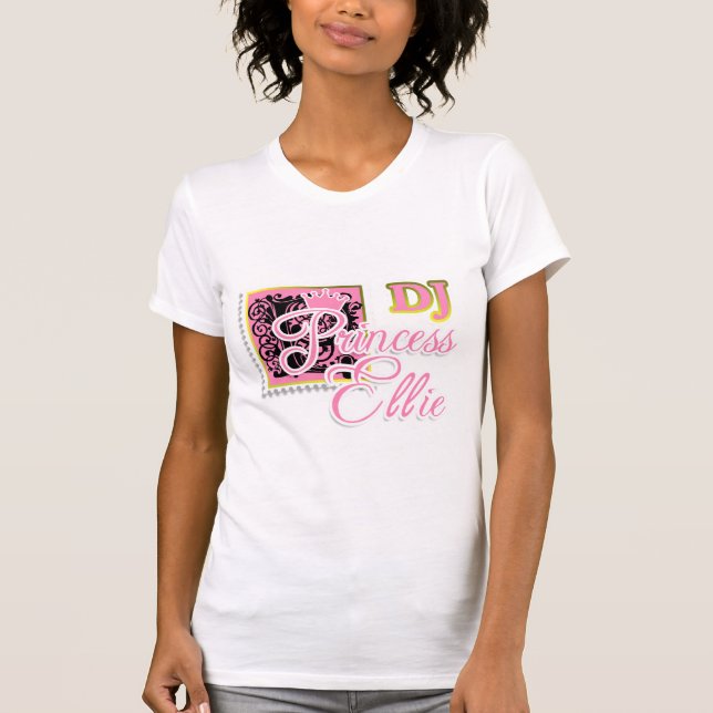 Camiseta de DJ Princess Ellie (Anverso)