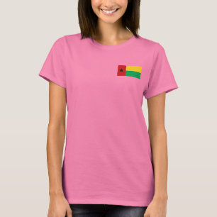 Camiseta de DK de la bandera y del mapa de