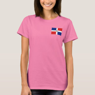 Camiseta de DK de la bandera y del mapa de la