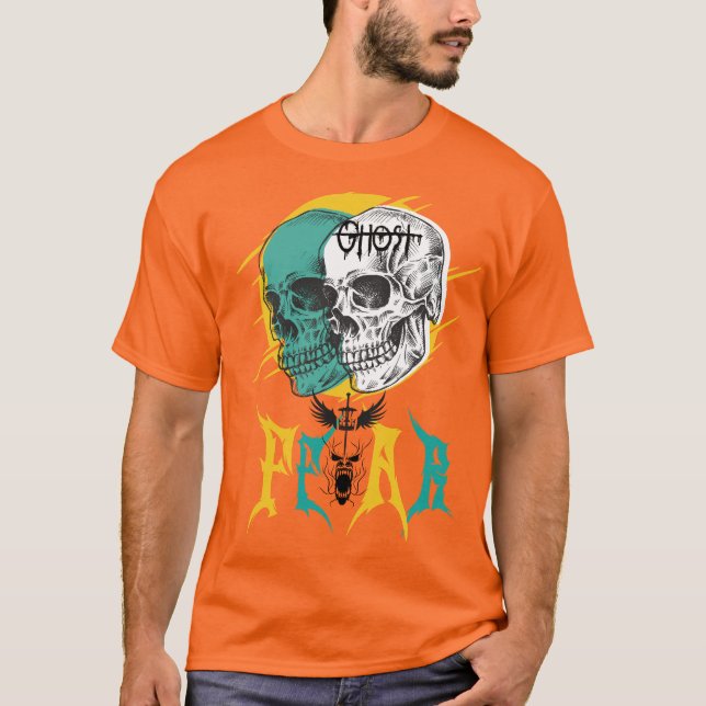 Camiseta de doble Skull Fusion (Anverso)