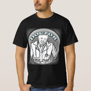Camiseta de doctor retro