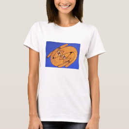 Camiseta de DogEatDog del arte de Denis Gastón