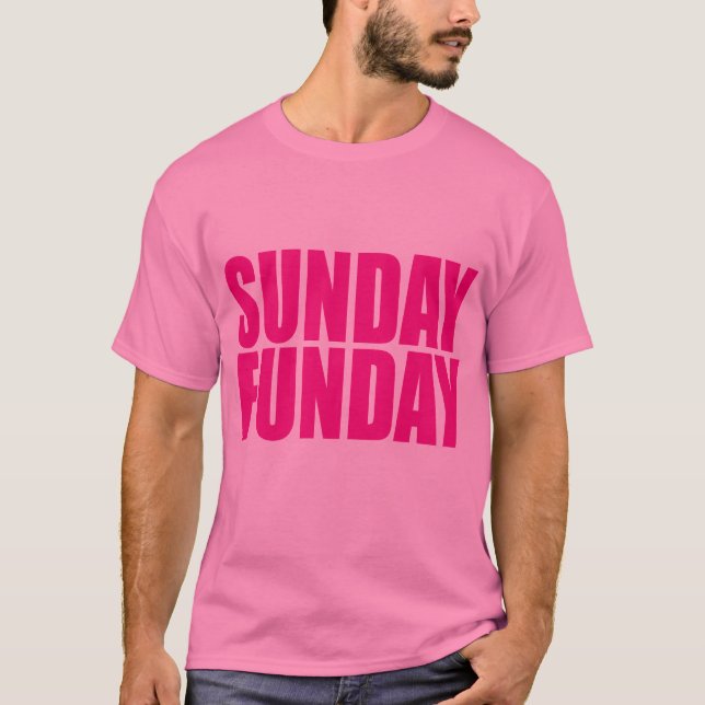 Camiseta de domingo Funday (Anverso)