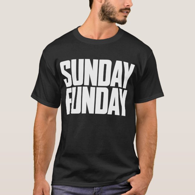 Camiseta de domingo Funday (Anverso)
