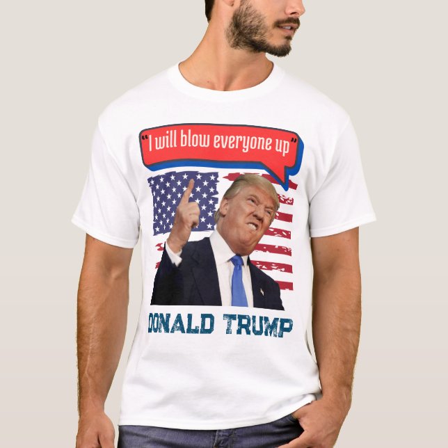 Camiseta de DONALD TRUMP EE.UU. (Anverso)