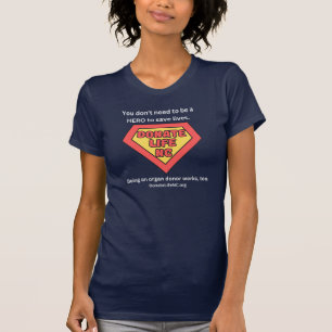 Camiseta de donante de héroes - Mujeres