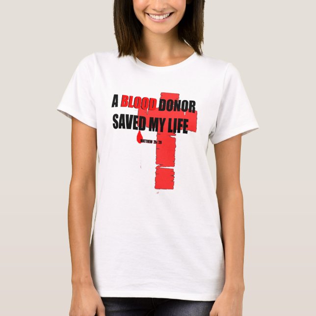 Camiseta de donante de sangre (Anverso)