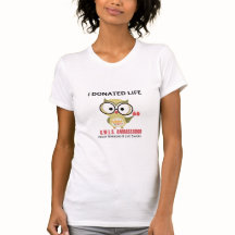 CAMISETA DE DONANTES ORGÁNICOS - DONÉ LA VIDA