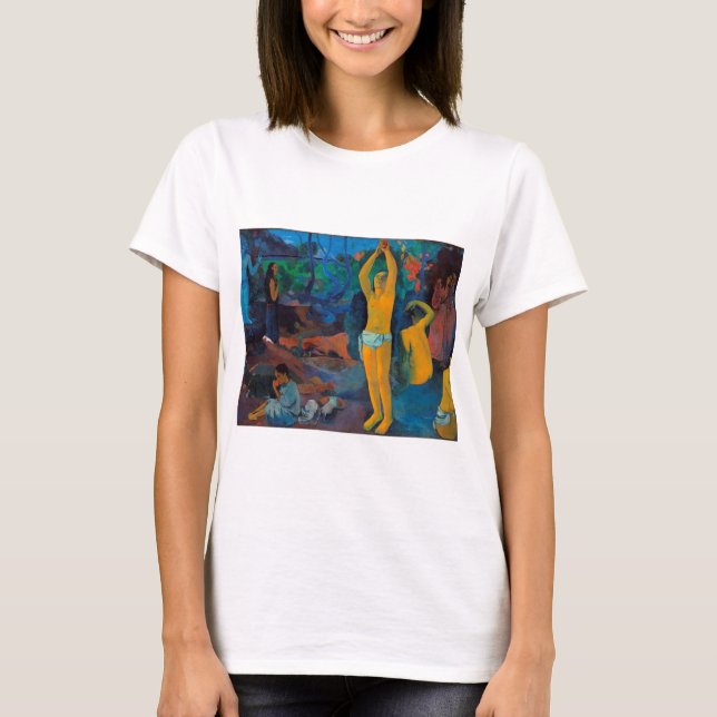 Camiseta ¿De Dónde Venimos?, Gauguin (Anverso)
