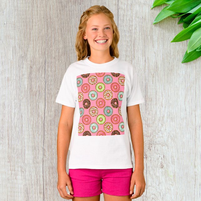 Camiseta de Donuts colorida (Subido por el creador)