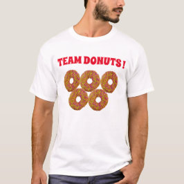 Camiseta de donuts de equipo