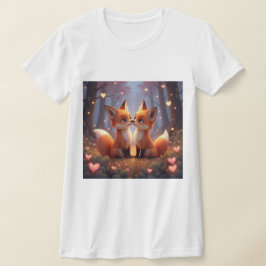 Camiseta de dos caras de la singular pareja Fox