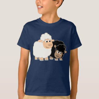 Camiseta de dos niños Personalizados adorables