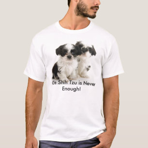 Camiseta de dos perritos de Shih Tzu