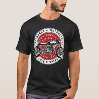 Camiseta de dos ruedas para siempre