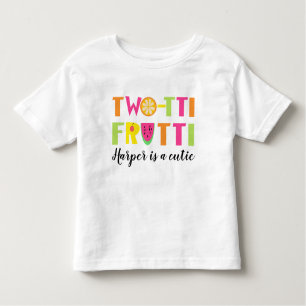 Camiseta de dos tii Frutti