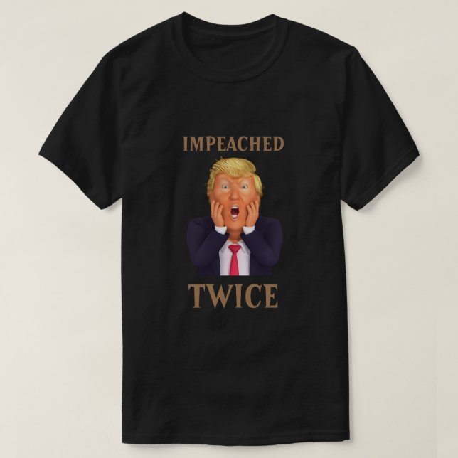 Camiseta DE DOS VECES IMPACTADA (Diseño del anverso)