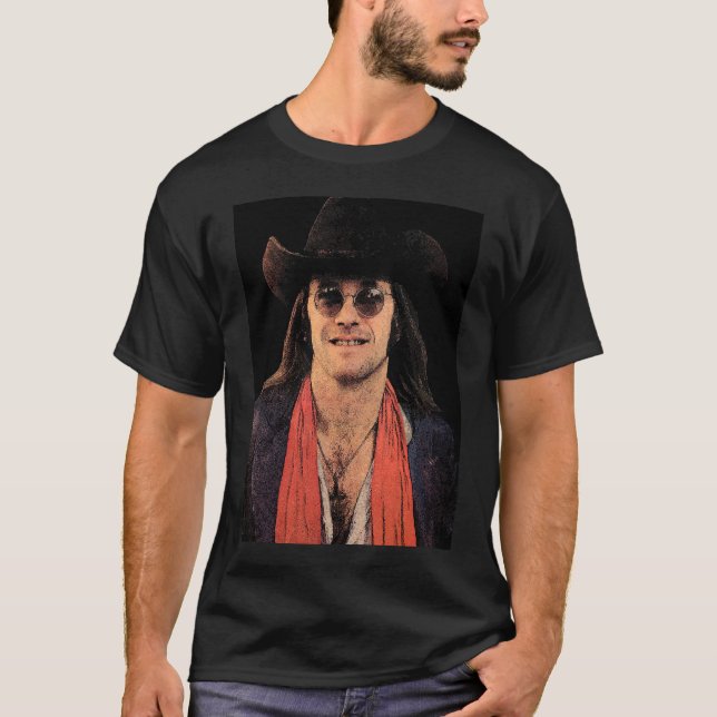 Camiseta de DougHead Doug Sahm de los hombres (Anverso)