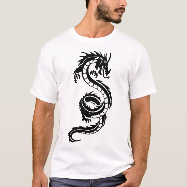 Camiseta de dragón china (Anverso)