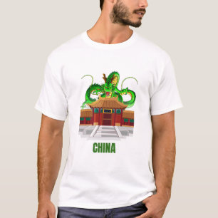 Camiseta de dragón china - Símbolo de fuerza y de 
