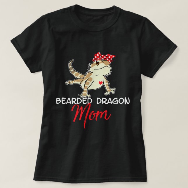 Camiseta de dragón con barba para mamá, regalo del (Diseño del anverso)