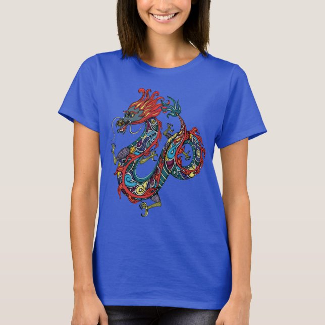 Camiseta de Dragon Dance Woman (Anverso)
