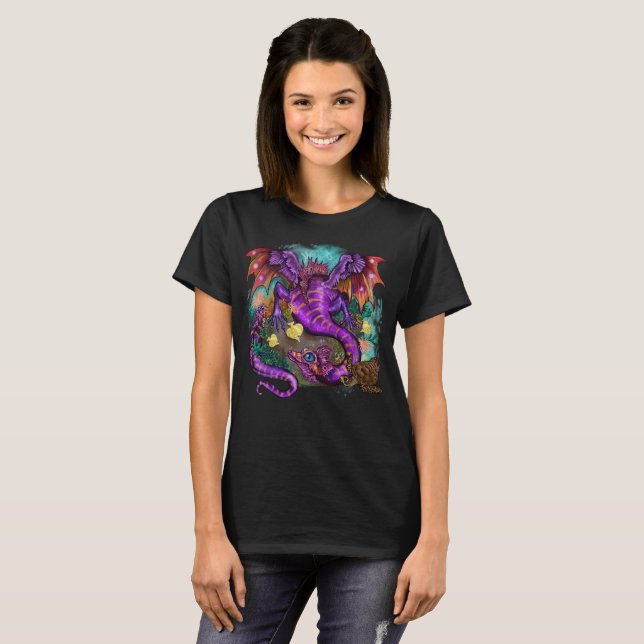 Camiseta de Dragon Mar Acuático (Anverso completo)