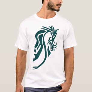 Camiseta de dragón o máscara