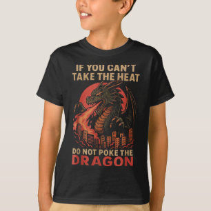 Camiseta de dragón para hombres y mujeres Dragón m