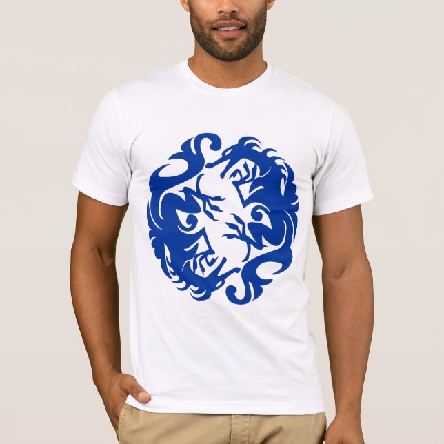 camiseta de dragones redondeados (Anverso)