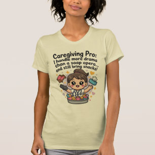 Camiseta de drama de telenovela divertida para cui