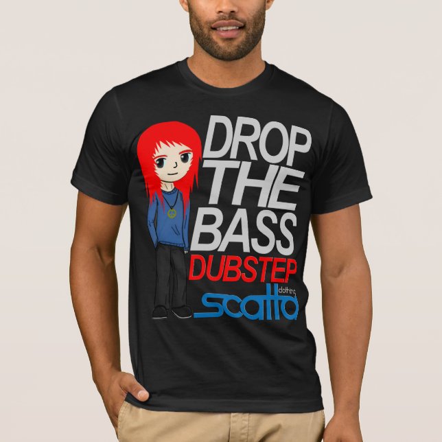 Camiseta de DropTheBass Dubstep (la edición del (Anverso)