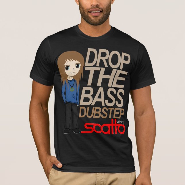 Camiseta de DropTheBass Dubstep (la edición del (Anverso)