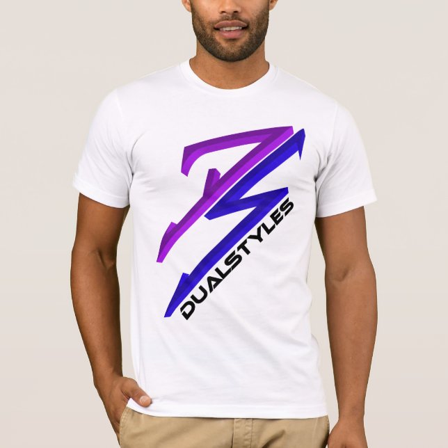 Camiseta de Dualstyles (blanca) (Anverso)