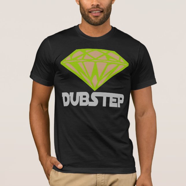 Camiseta de Dubstep del diamante (EN VENTA) (Anverso)