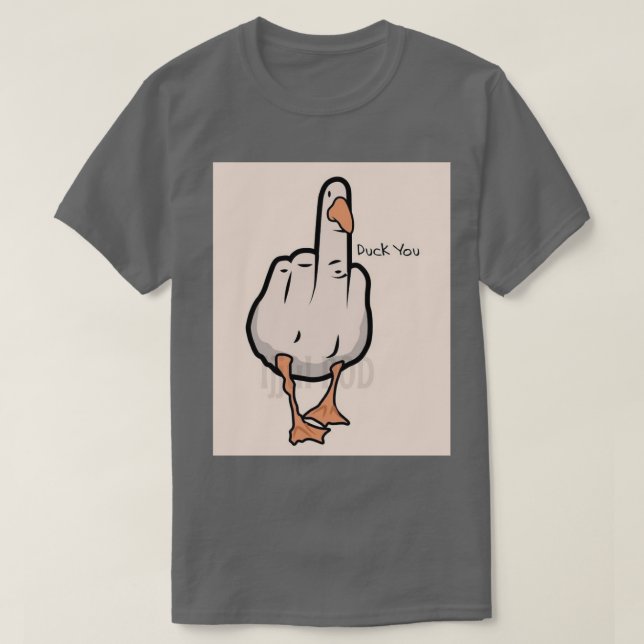 Camiseta de Duck It (Diseño del anverso)