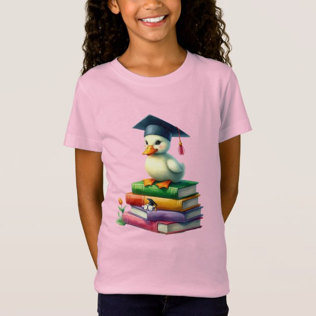 Camiseta de Duckling graduada para Chicas (Anverso)