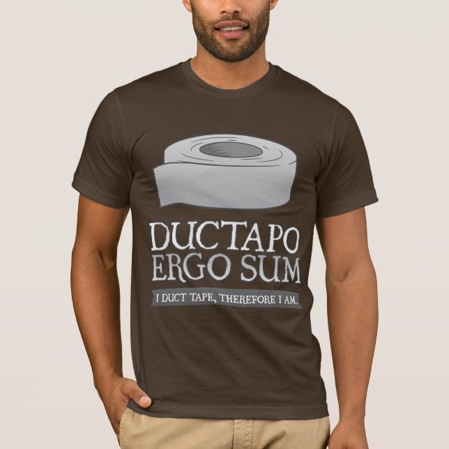 Camiseta De Ductapo suma ergo.  I cinta aislante, por lo (Anverso)